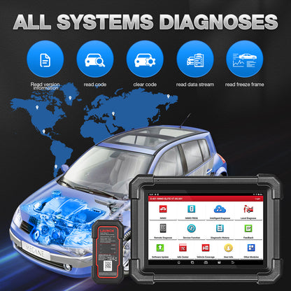 LAUNCH X431 IMMO Elite OBD2 Scanner Automotive Scanner IMMO Programming Diagnostic Tool All-in-One Anti-theft Matching Tool