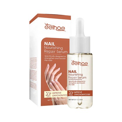 EELHOE Nail Care Essence Hand and Foot Nail Repair Soft Nail Thickening Moisturizing Brightening Nail Care Essence