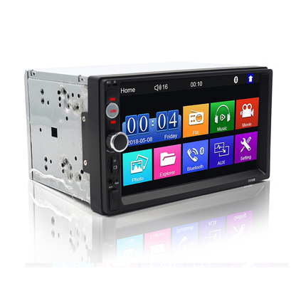 CarUniversal Car Radio Long Model  Audio Rear View Camera BT Music Touch Screen Multimedia Dvd MP3 MP5 Player Stereo Monitor