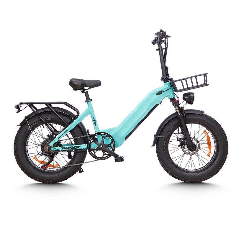 MZ-9 Eu US Warehouse Stock 20 Inch 48V 500W 750W Full Suspension Folding Fatbike E-Bike Electric Bicycle for Sale