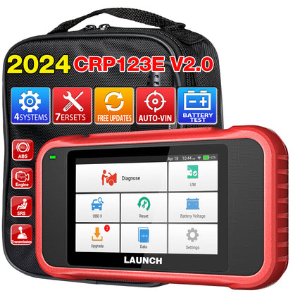 2025 New Model CRP123E V2.0 Four System Diagnostic Tool for All Cars OBD2 Scanner Code Reader Lifetime Free Update