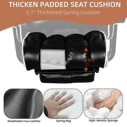 High Quality Custom Gaming Style Office Chair Ergonomic Boss Comfortable Thick Padded Foam Popular Asia Factory Promotion Sale