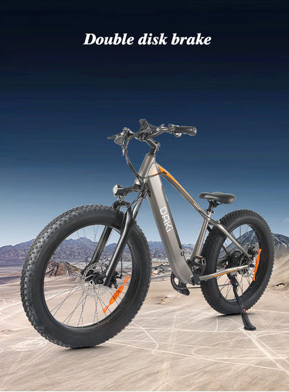 MZ-15 US Warehouse 500W 13Ah E Bike Mountain E-Bike 26 Inch Fatbike Ebike Electric Fat Tire Bike Electric Bicycle