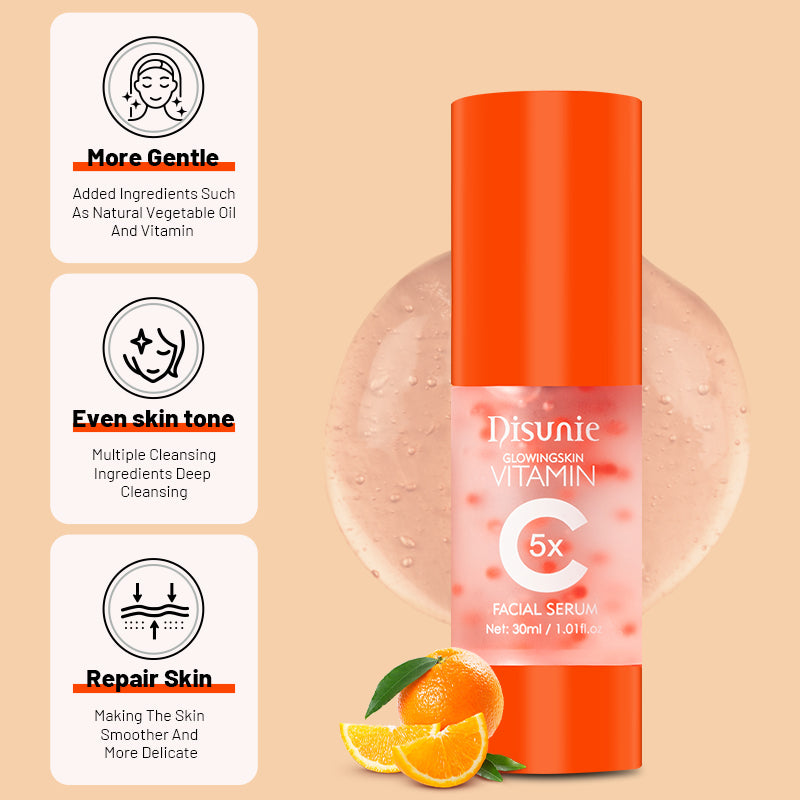 Vit C Face Serum Facial Whitening Brightening Hyaluronic Acid Collagen Vitamin C Dark Spot Corrector Anti-Aging Serums for Face