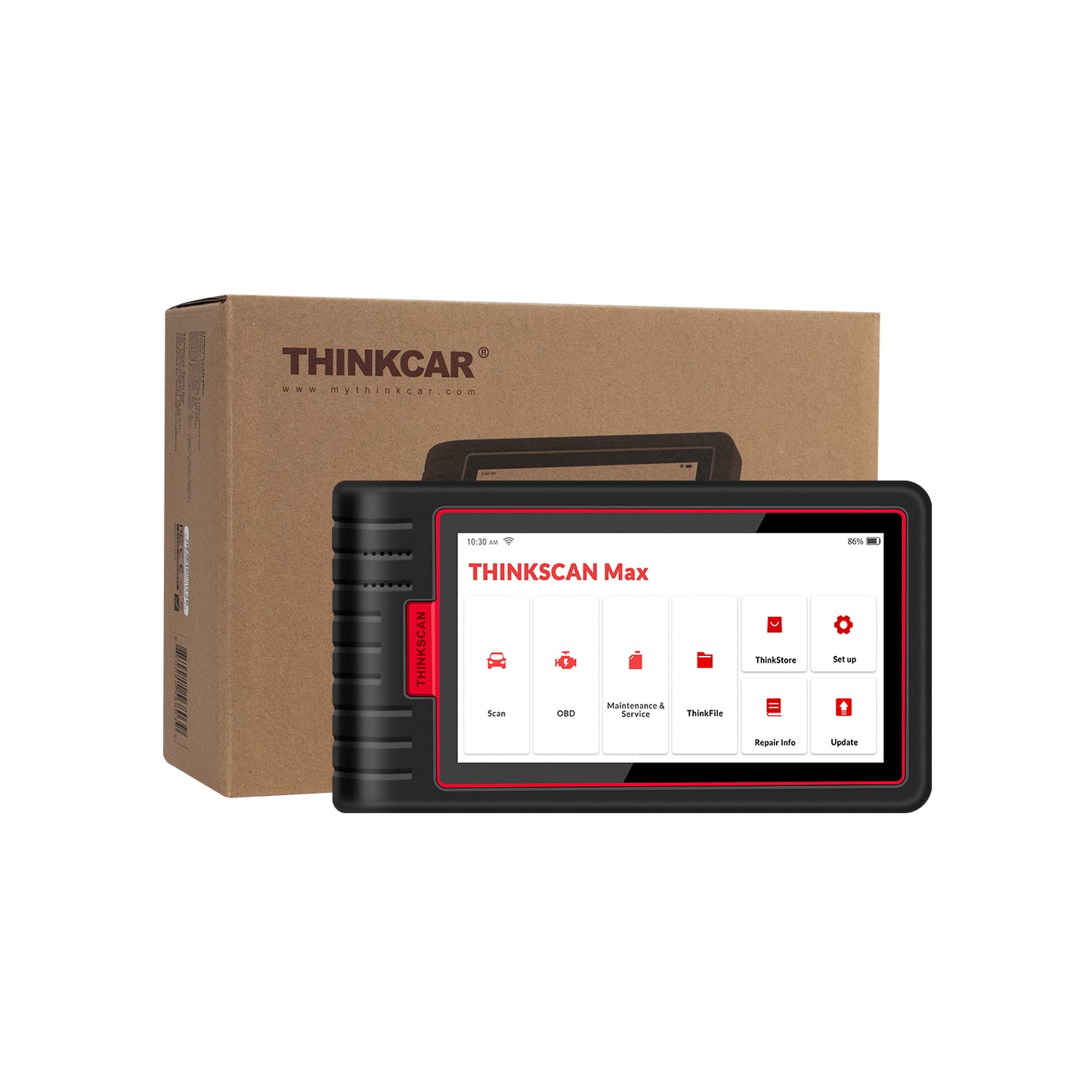 THINKSCAN MAX 2 Auto Car Scanner All System Active Test 28 Reset OBD2 Code Reader Diagnostic Tool