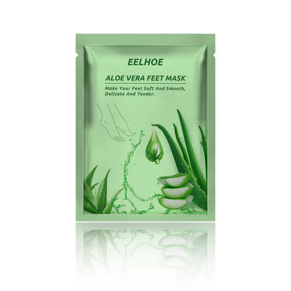 EELHOE Aloe Foot Mask Moisturizing Anti-Chap Exfoliating Skin Care Foot Mask