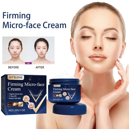 Jaysuing V Face Tightening Cream Tightening Moisturizing Facial Contour Chin Face Skin Massage Care Cream