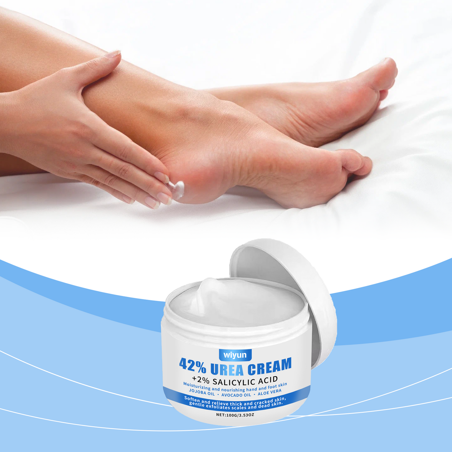 Wiyun Urea Moisturizing Foot Repair Cream Moisturizing Foot Hydrating Urea Foot Cream Soft Care