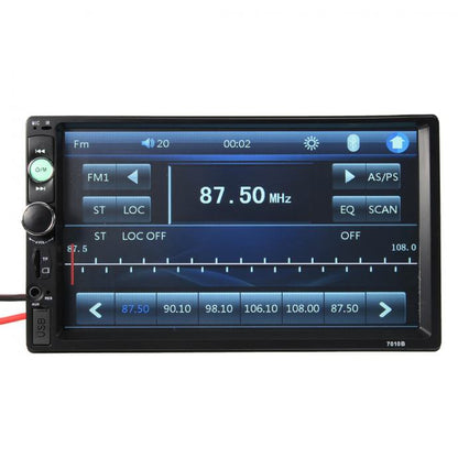 7inch 2 DIN Car Audio Touch Screen Media Stereo Built-in BT Mirror Link and Android Phone With Camera Car Stereo