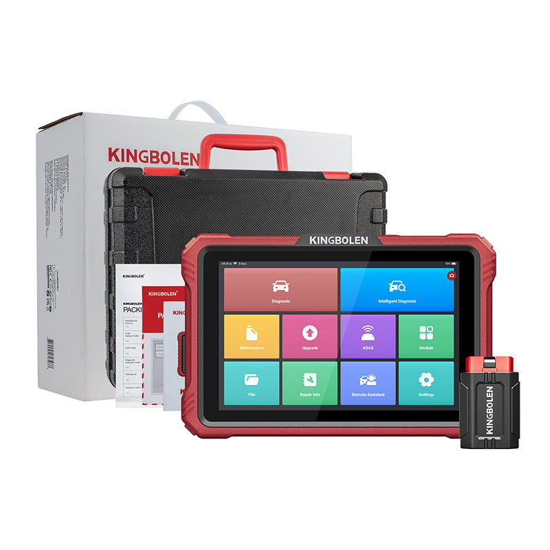 KINGBOLEN K10 PRO 10 Inch Tablet ALL System Diagnostic Tool ECU Coding Active Test 34 Reset 2 Years Free Update