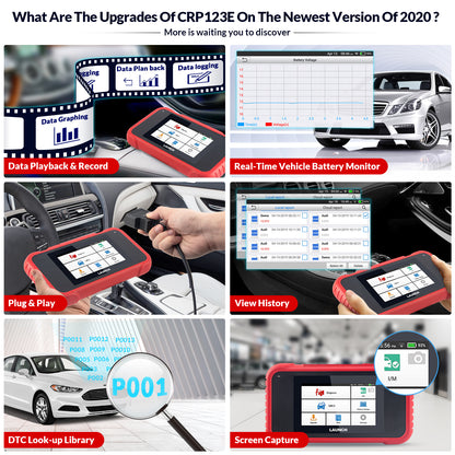 2025 X431 CRP123E V2.0  Car Diagnostic Scanner Obd2 Scanner  Code Reader Obd2 Auto Diagnostic Tool Scanner