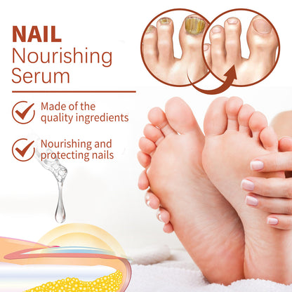 EELHOE Nail Care Essence Hand and Foot Nail Repair Soft Nail Thickening Moisturizing Brightening Nail Care Essence