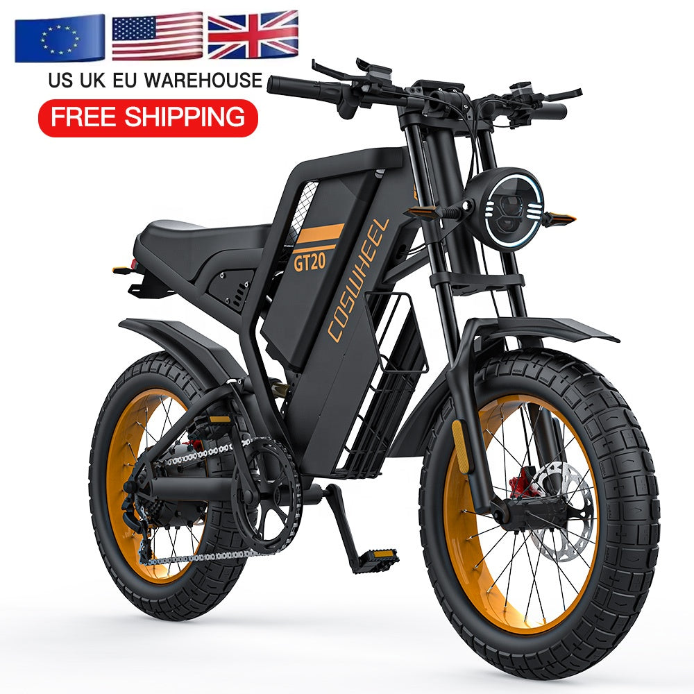 EU Warehouse Coswheel GT20 1500W E Bike Go to Work to School Electric Bike Fast Transport Ebike Good Quality Electric Bicycle