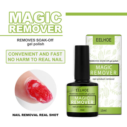 EELHOE Gentle Nail Polish Remover Daily Dissolving Moisturizing Nail Polish Remover Gel Nail Polish Remover Water Nail Polish Remover Cream