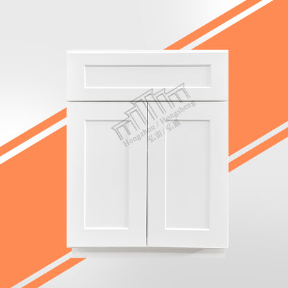 America Free Shipping in Stock RTA Cabinets for Home Improvement B24-B30 Wooden Upgrading Kitchen Cabinets Ready to Assemble