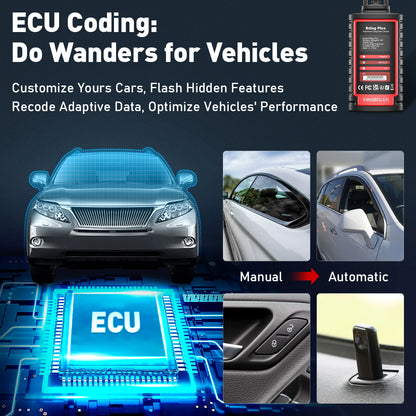 2025 Best Selling Ediag Plus 15 Reset Function ECU Coding Active Test Professional All System Diagnostic Tool for IOS & Android