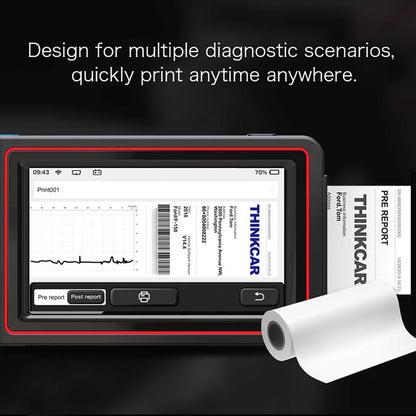 ThinkScan Max 2 BT Compatible OBD2 Diagnostic Tool Full System 28 Service Reset Function ABS Oil Reset