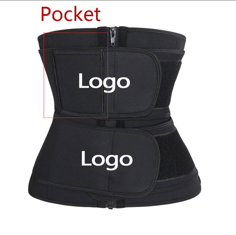 New Short Torso Waist Trainer 7 Inch Latex Body Shape Wear Tummy Control Women Underbust Corset Shaper