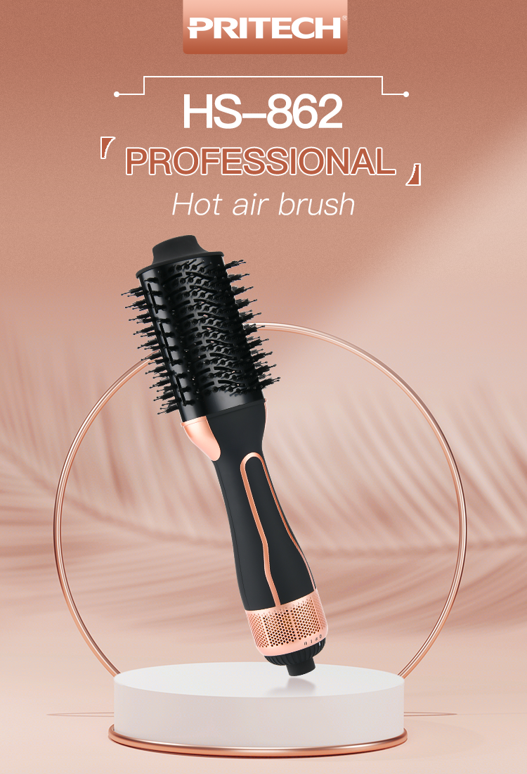 PRITECH Hair Straightener Comb Hair Dryer Brushes One Step Hair Dryer Volumizer Professional Hot Air Brush Electric Custom 1000W