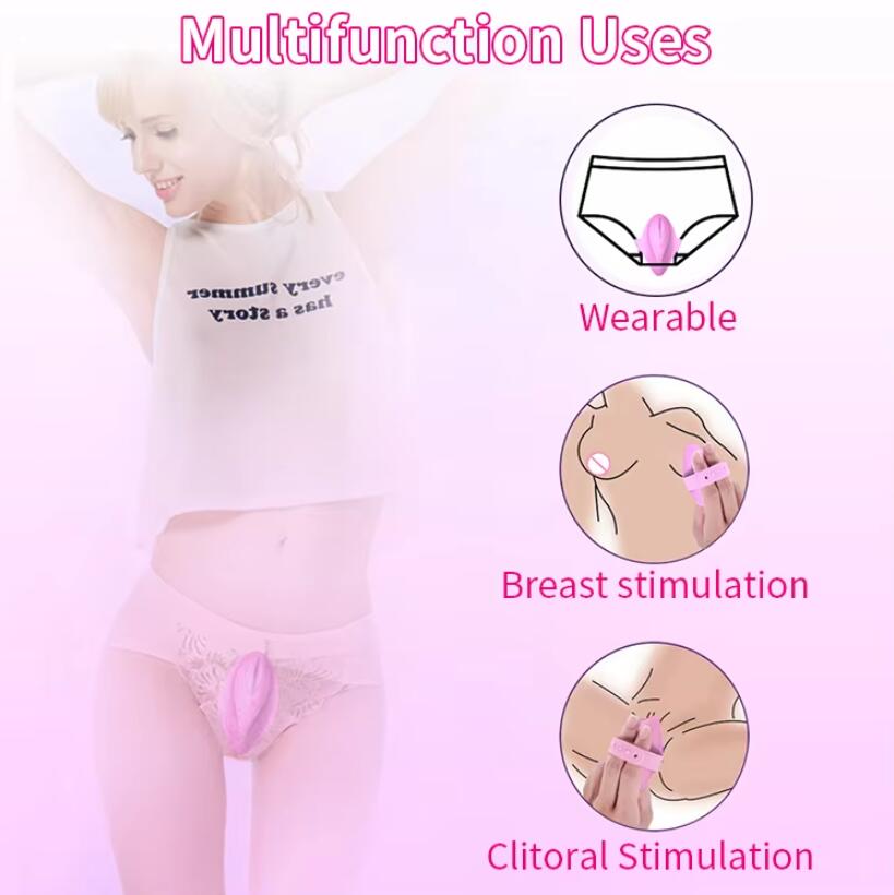 Remote Control Invisible Strap on Watch Wearable Panty Vibrator Sex Toys for Woman Adult Clitoral Pussy Nipples Stimulator %