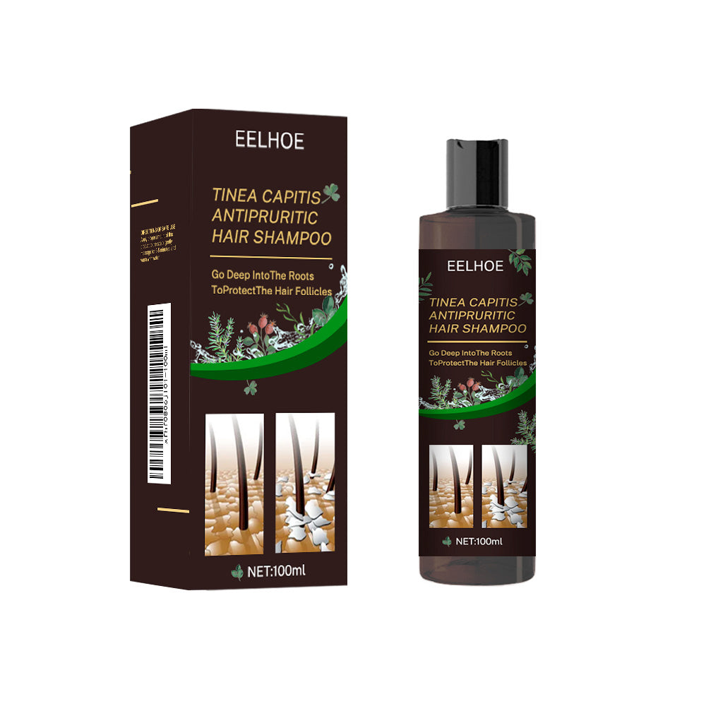 EELHOE Anti-Fungal Itchy Scalp Shampoo Anti-Dandruff Refreshing Oil Control Hair Care Anti-Itch Shampoo