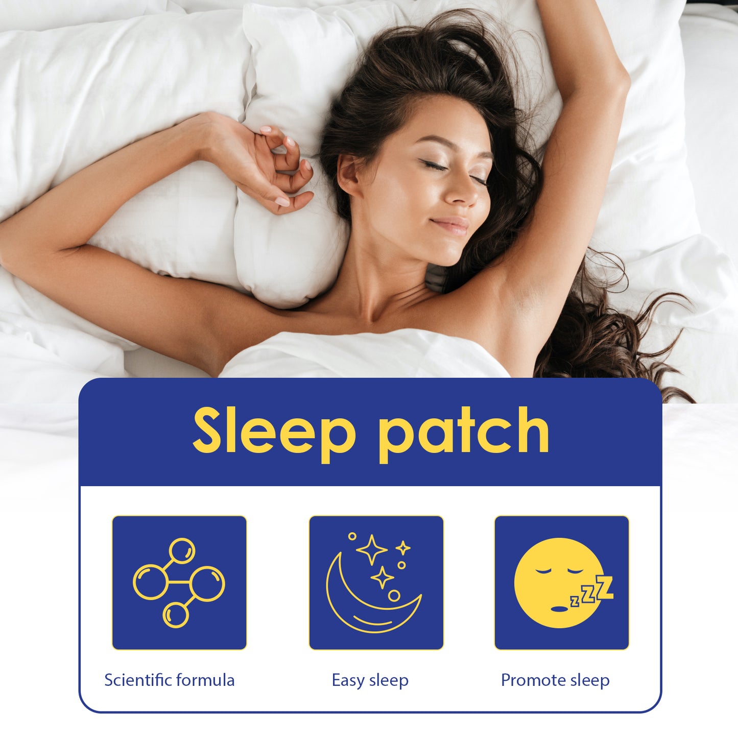 EELHOE Sleep stickers Soothing Body Sleep Comfort Enhancement Care Peaceful Sleep Body Care Patch