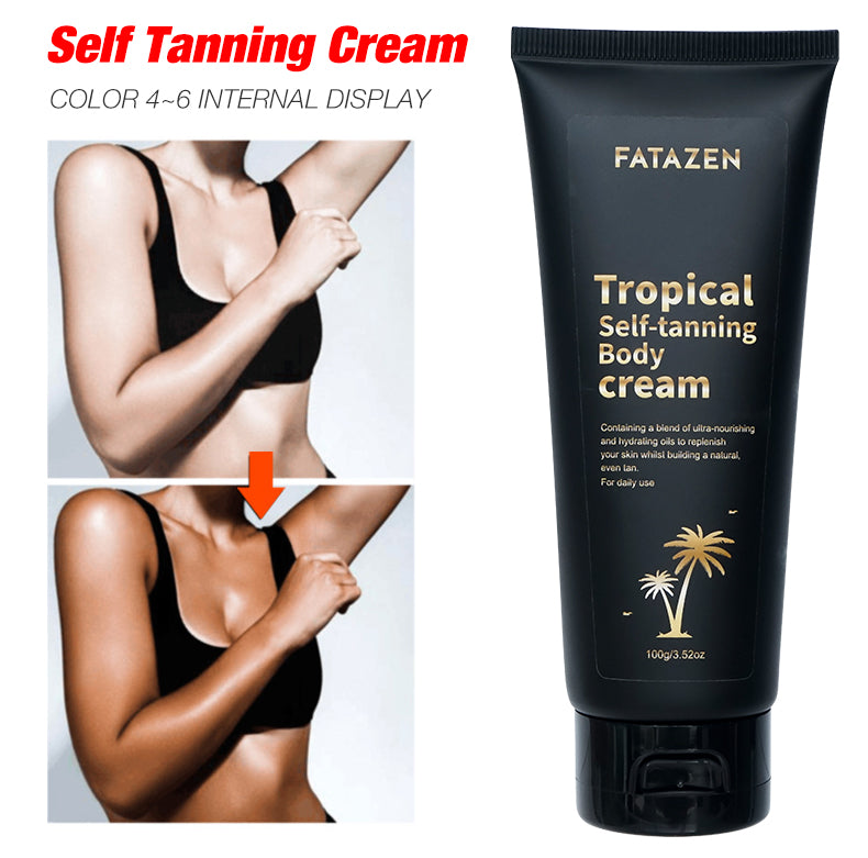 3Hrs Instant Dark Tanning Lotion Butter Body Care Sunscreen Suntan Oil Skincare OEM Self Tanner Sunless Tanning Cream for Body