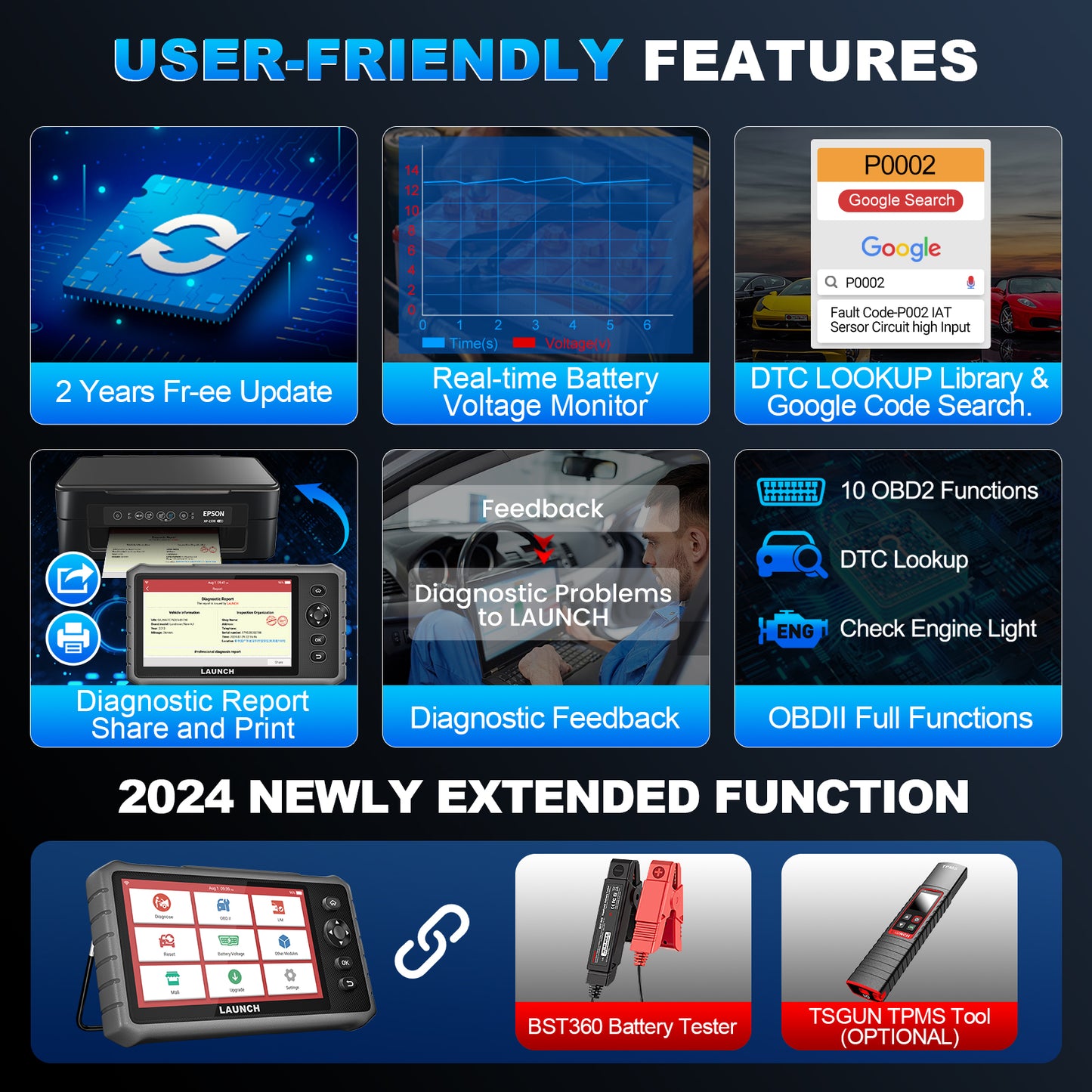 LAUNCH  X431 CRP919E LITE OBD2 Scanner 2025 Newest Professional Diagnostic Tool With FCA AutoAuth Replace CRP909E/ 909X