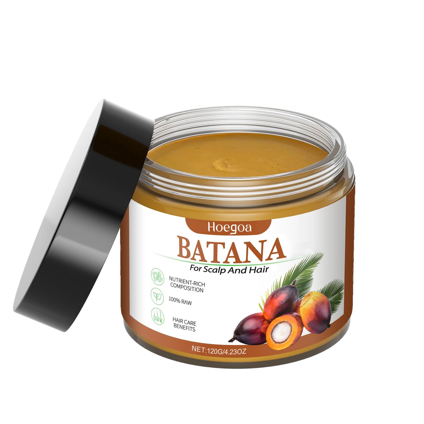 Hoegoa Batana Styling Cream Nourishing Dry Ends Care Smooth Hair Scalp Hair Mask Hair Oil