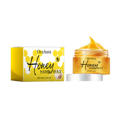 OceAura Honey Exfoliating Peel-Off Hand Mask Moisturizing and Softening Skin, Relieves Dry Hands