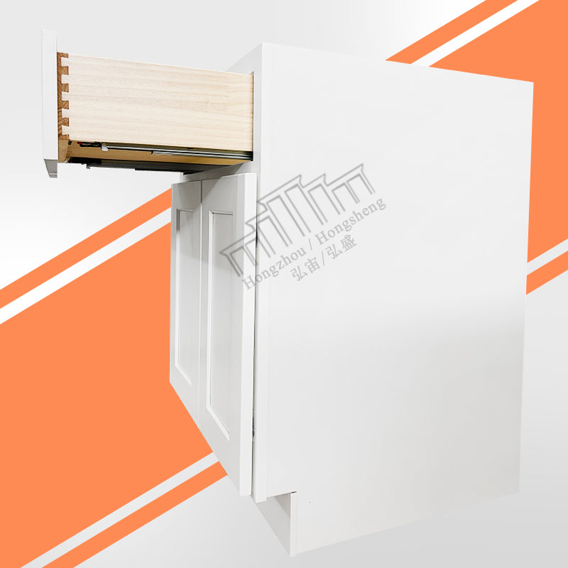 America Free Shipping in Stock RTA Cabinets for Home Improvement B24-B30 Wooden Upgrading Kitchen Cabinets Ready to Assemble