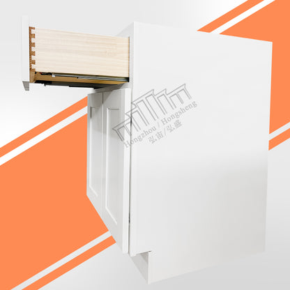 America Free Shipping in Stock RTA Cabinets for Home Improvement B24-B30 Wooden Upgrading Kitchen Cabinets Ready to Assemble