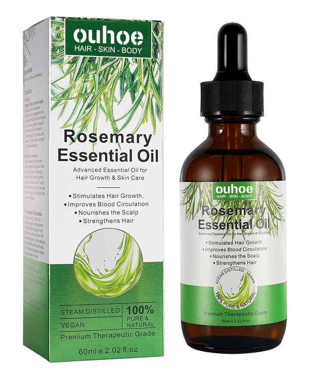 OUHOE Rosemary Hair Thickening Oil Anti-Breakage Hair Loss Strong Hair Root Moisturizing Essential Oil