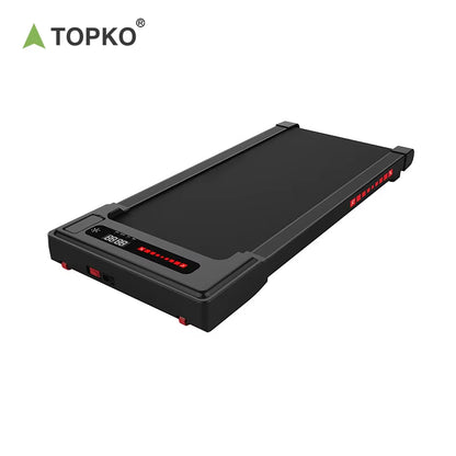 TOPKO in STOCK US WAREHOUSE PortabLe Mini Treadmill with Remote Control Bluetooth Max Weight Walking Pad