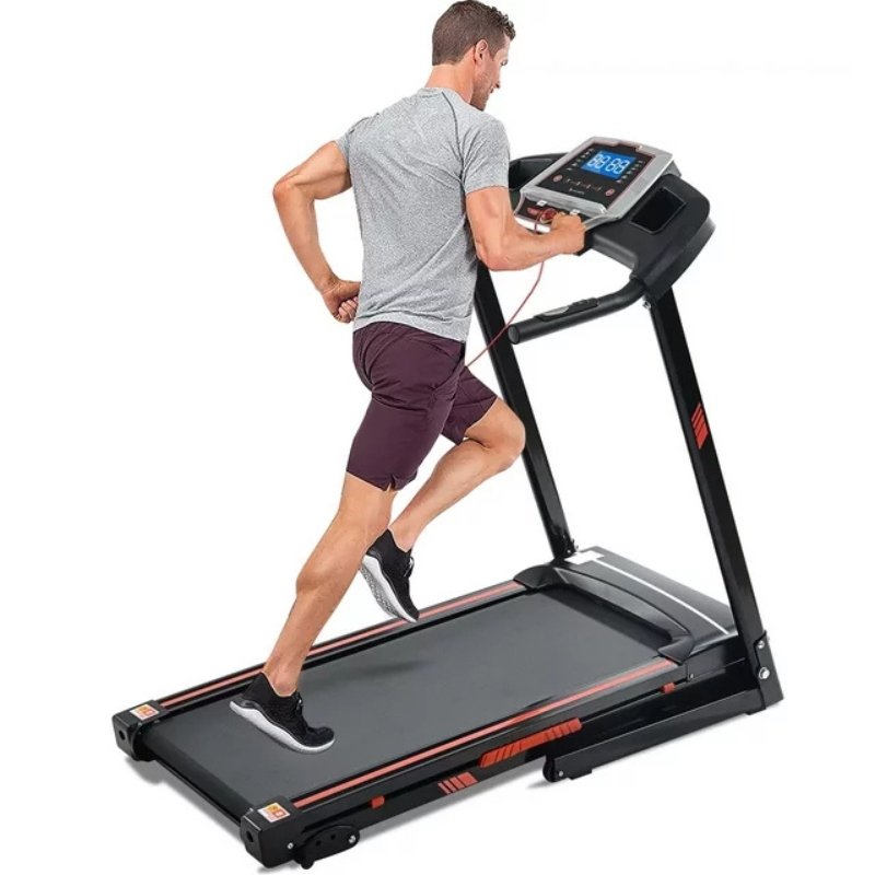 TOPKO in STOCK US WAREHOUSE Multi-functional LCD Display Folding Home Treadmill