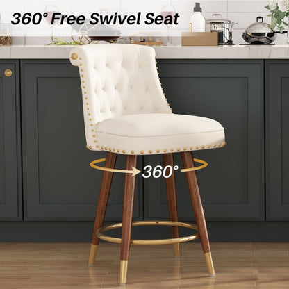 High Quality Swivel Chair for Living Room Dining Bedroom Kitchen Hotel Luxury Modern Furniture Leisure Style 360 Degree Movement