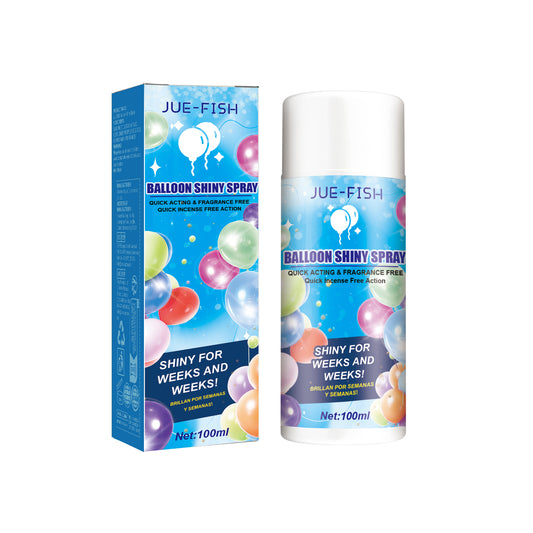 Jue-Fish Aerosol Balloon Spray Balloon Surface Texture Gloss Long-lasting Non-oxidizing Non-fading Spray