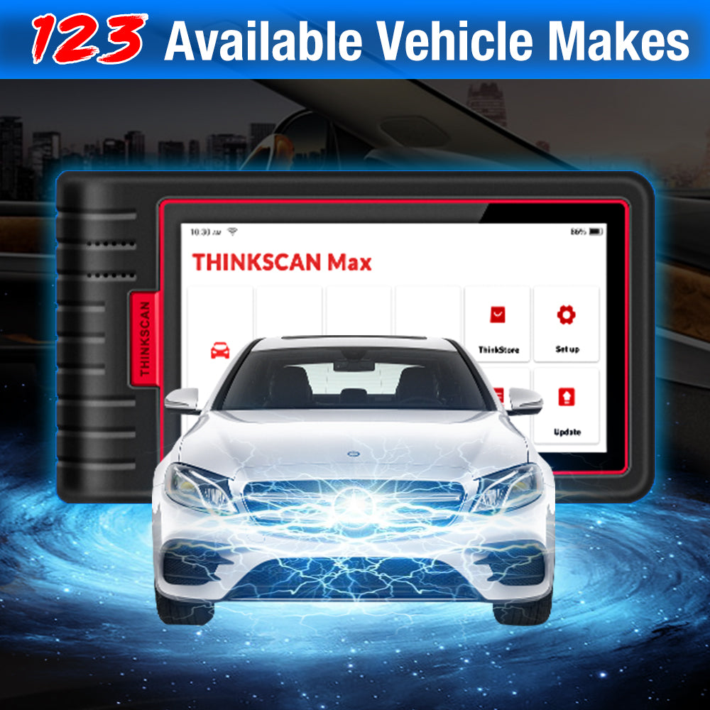 ThinkScan Max 2 OBD2 Scanner Professional Full System Function Bi-directional Control Car Diagnostic Tool