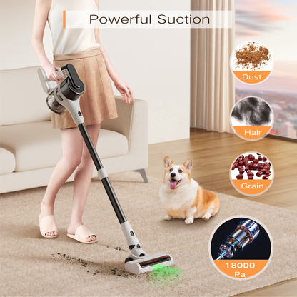 Moosoo S5Mate V15 Cordless Vacuum Cleaner Cordless Vacuum Cleaner Stick V10 V12 Cyclone Cordless Vacuum Cleaner Dire