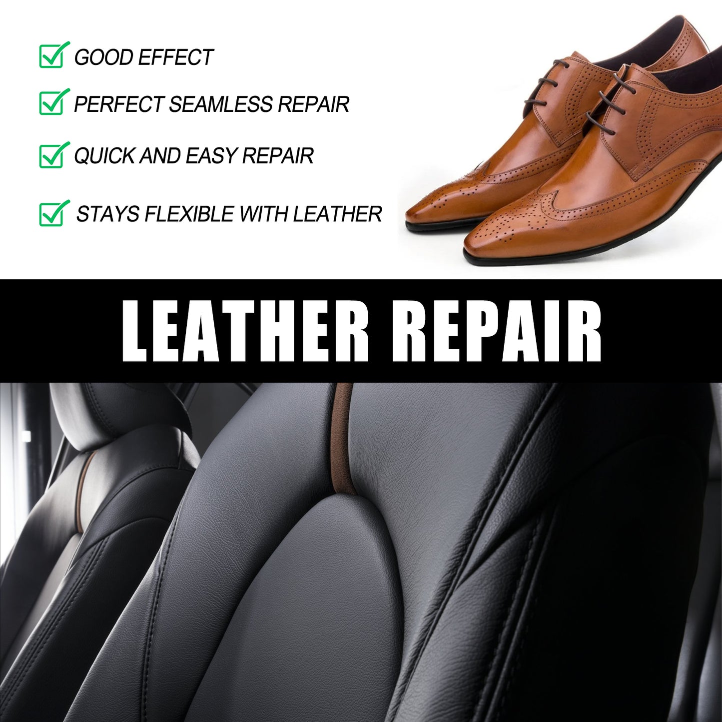 Rayhong Leather Filling Cream Car Seat Scratch Repair Sofa Leather Damage Refurbishment Repair Cream