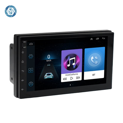 Hengmao 9211A IPS Screen Universal Android Car Radio 2 Din 7 Inch Mirror BT Music Link GPS Wifi 4K Video Play Car Dvd Player