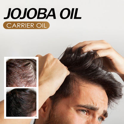 West&Month Jojoba Oil Hair Treatment Gentle Moisturizing Scalp Care for Dry and Frizzy Hair Smoothing Hair Oil