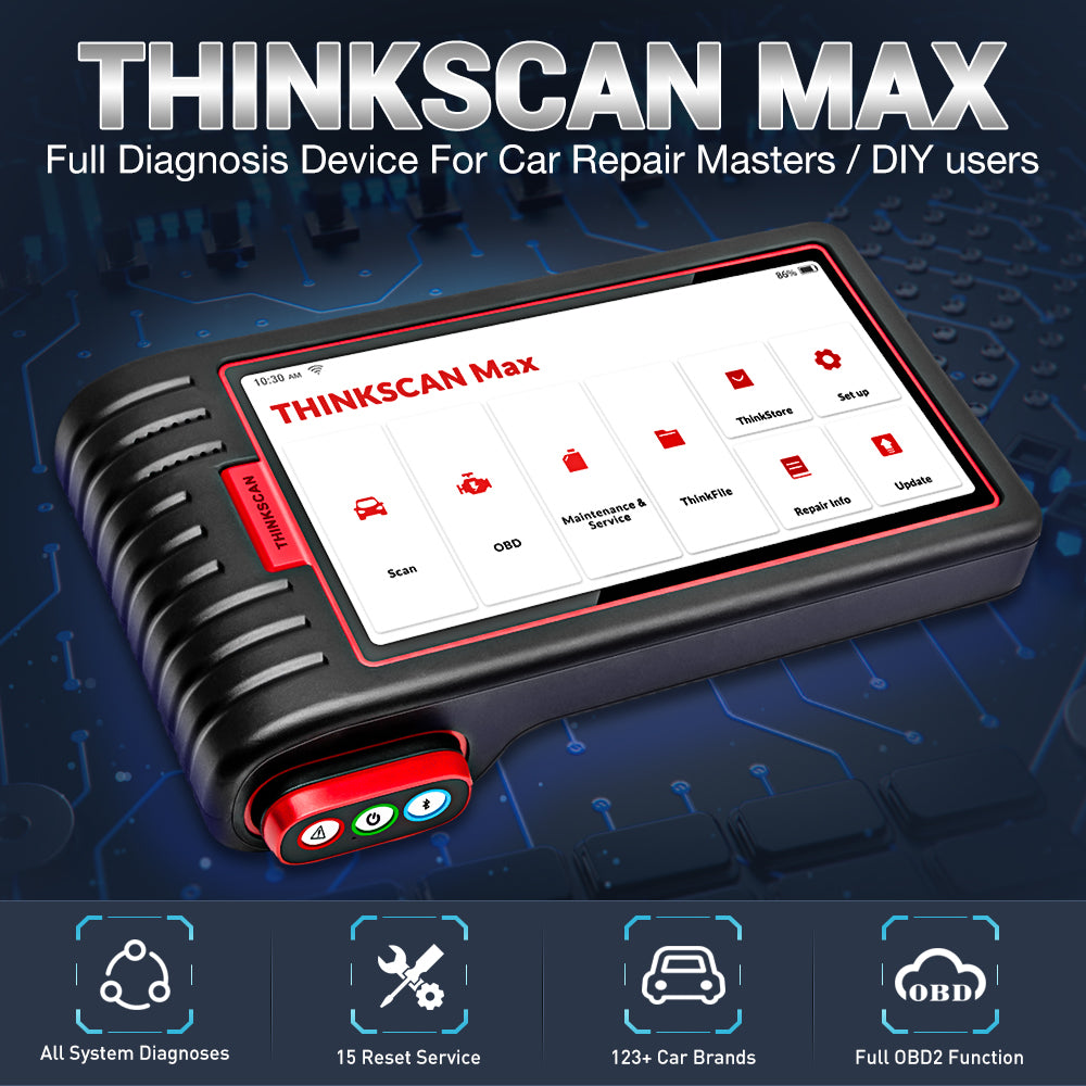 Thinkcar Thinkscan Thinktool Max 2 Free Update All OBD2 All System Car Obd Scanner Diagnostic Thinkcar Scanner