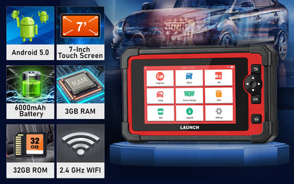 LAUNCH X431 CRP919E Auto Obd 2 Scan Tool Obd2 Function Odb2 Scanner Automotriz Bi-directional Control Code Reader Tool