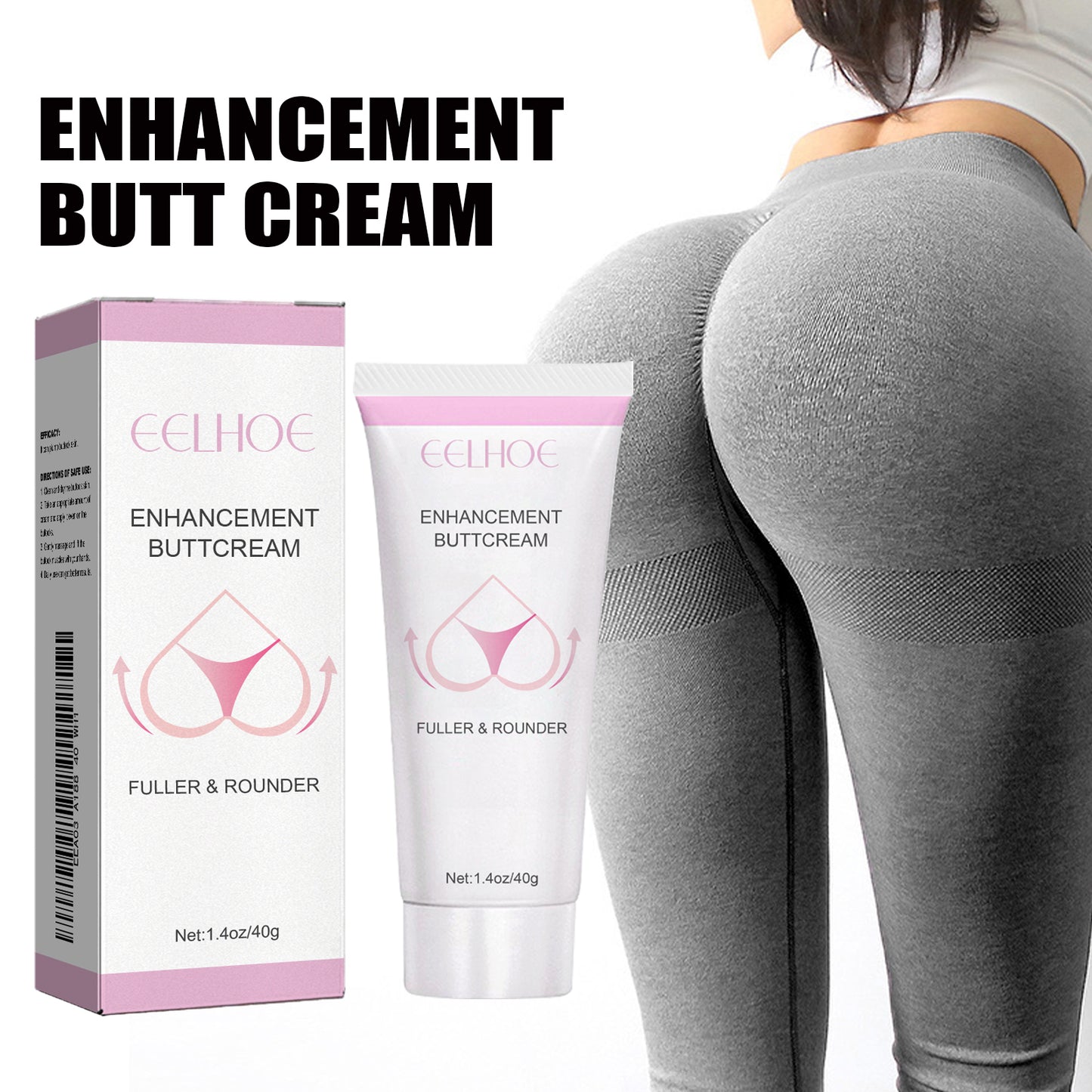 EELHOE Butt Enhancement Cream Butt Massage Firming Skin Plumping Butt Lifting Peach Butt Care Cream