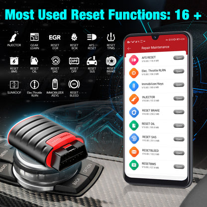 Scanner Automotriz Thinkdiag 4.0 New Version Full System 16 Reset Function All Software ECU Coding Obd2 Scanner Diagnostic Tool