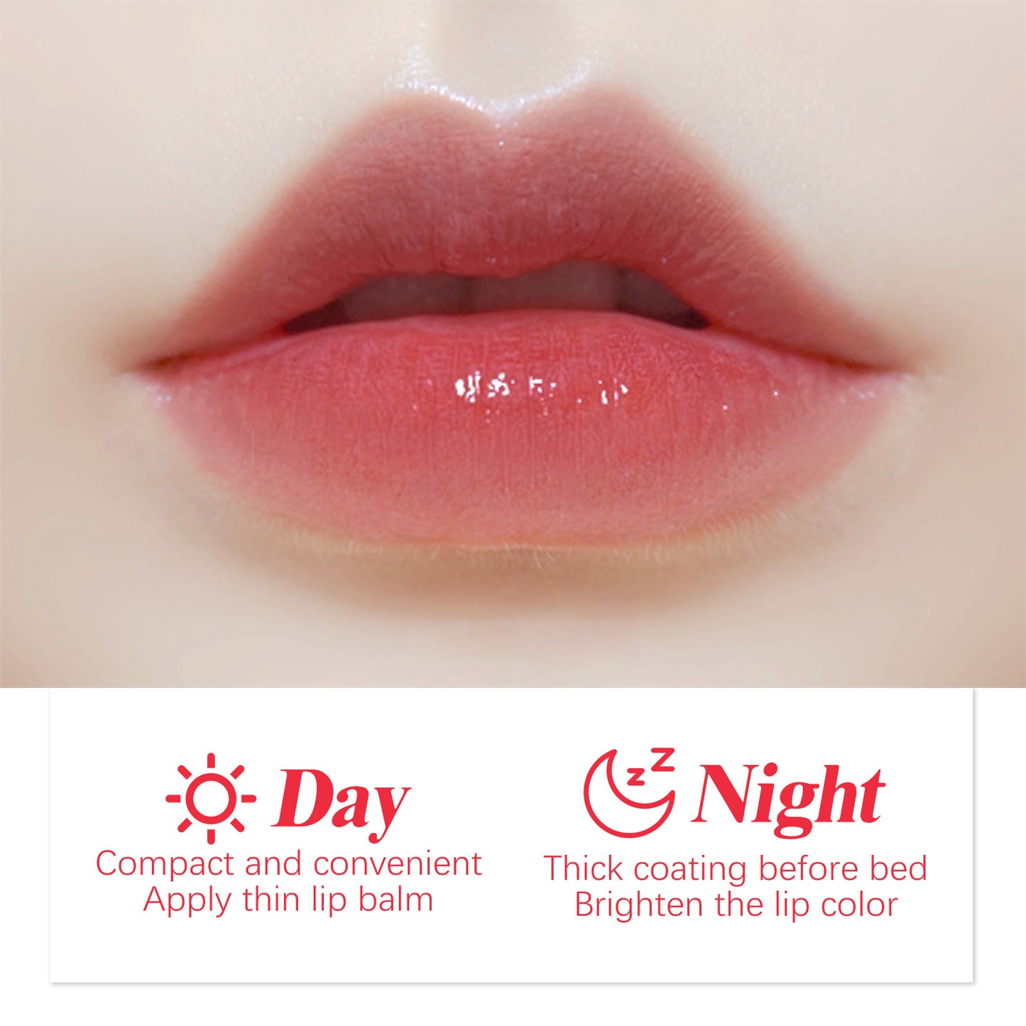 West&Month Jelly Lip Mask Moisturizing Hydrating Lip Wrinkle Reduction Nourishing Lip Skin Sleep Jelly Lip Mask