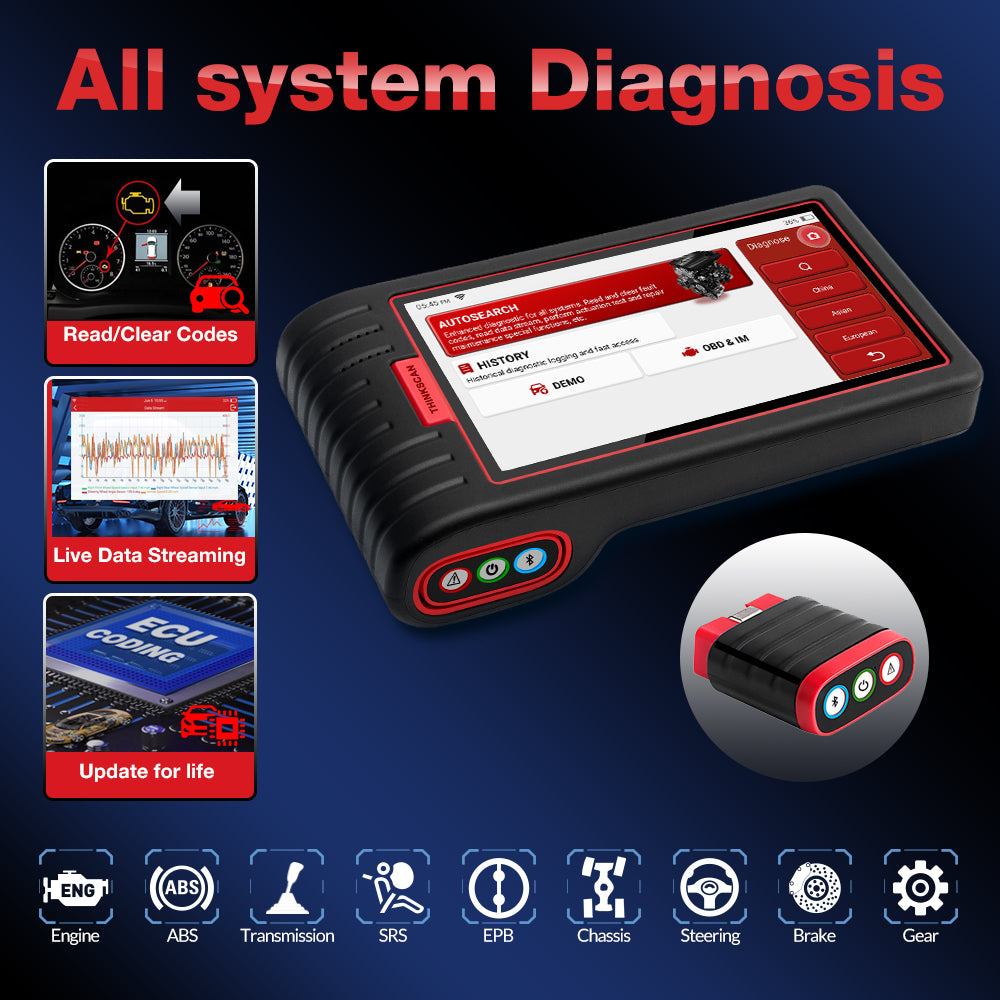 Thinkcar Thinkscan Thinktool Max 2 Free Update All OBD2 All System Car Obd Scanner Diagnostic Thinkcar Scanner