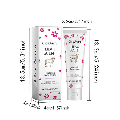 OceAura Goat Hand Cream Anti-Dryness Anti-Freeze Moisturizing Hand Cream Refreshing Non-Sticky Hydrating Hand Lotion