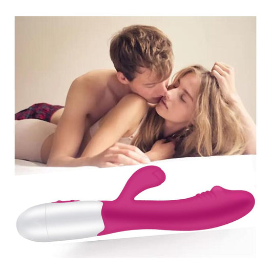 Rabbit Vibrator G Spot Dildo Vibrator for Women Waterproof Vagina Clitoris Stimulator Female Masturbation Adult Couples Sex Toys